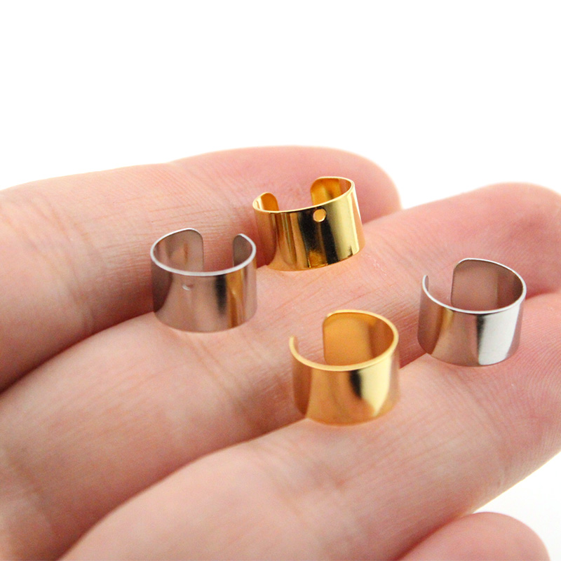 Body Jewelry Kit - 20pcs Stainless Steel Gold Plated Fake