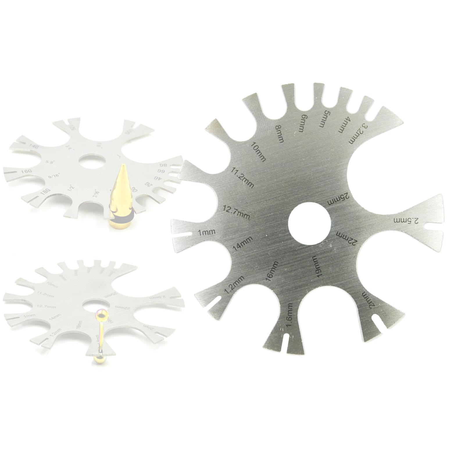 Body Jewelry Gauges - Body Jewelry Piercings Gauge Profession Precise