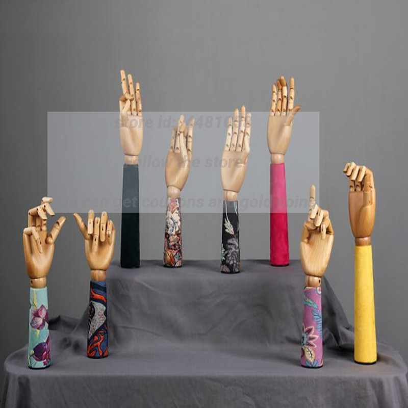 Body Jewelry Shop - 3 Styles Cartoon Sketch Hand Mannequin
