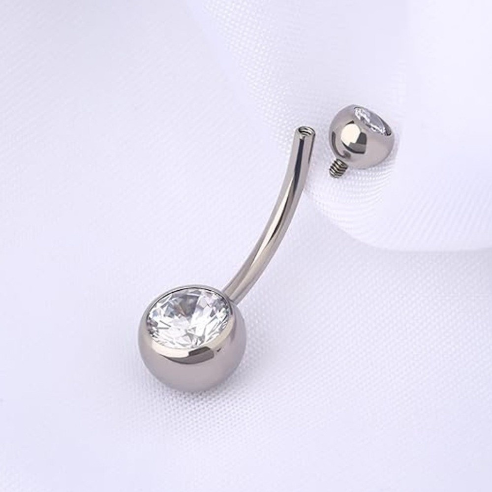 Body Jewelry And Piercing - High Quality Titanium Material Belly Button
