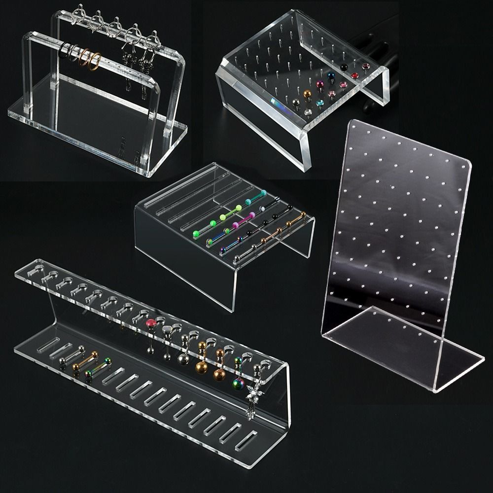 Body Jewelry Display Case - Piercing Polish Rack Navel display Body