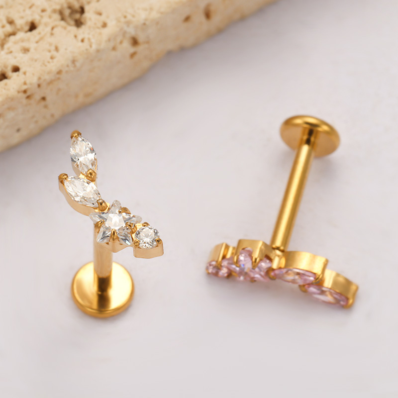 ASTM F136 Titanium Constellati - Nipple Bar Curved reseña y precio