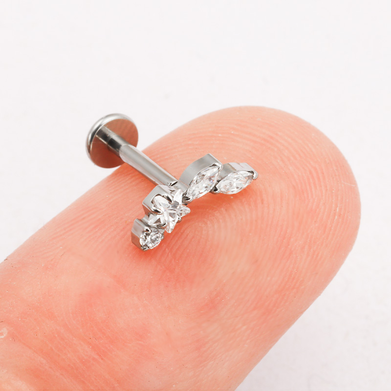 ASTM F136 Titanium Constellati - Nipple Bar Curved reseña y precio