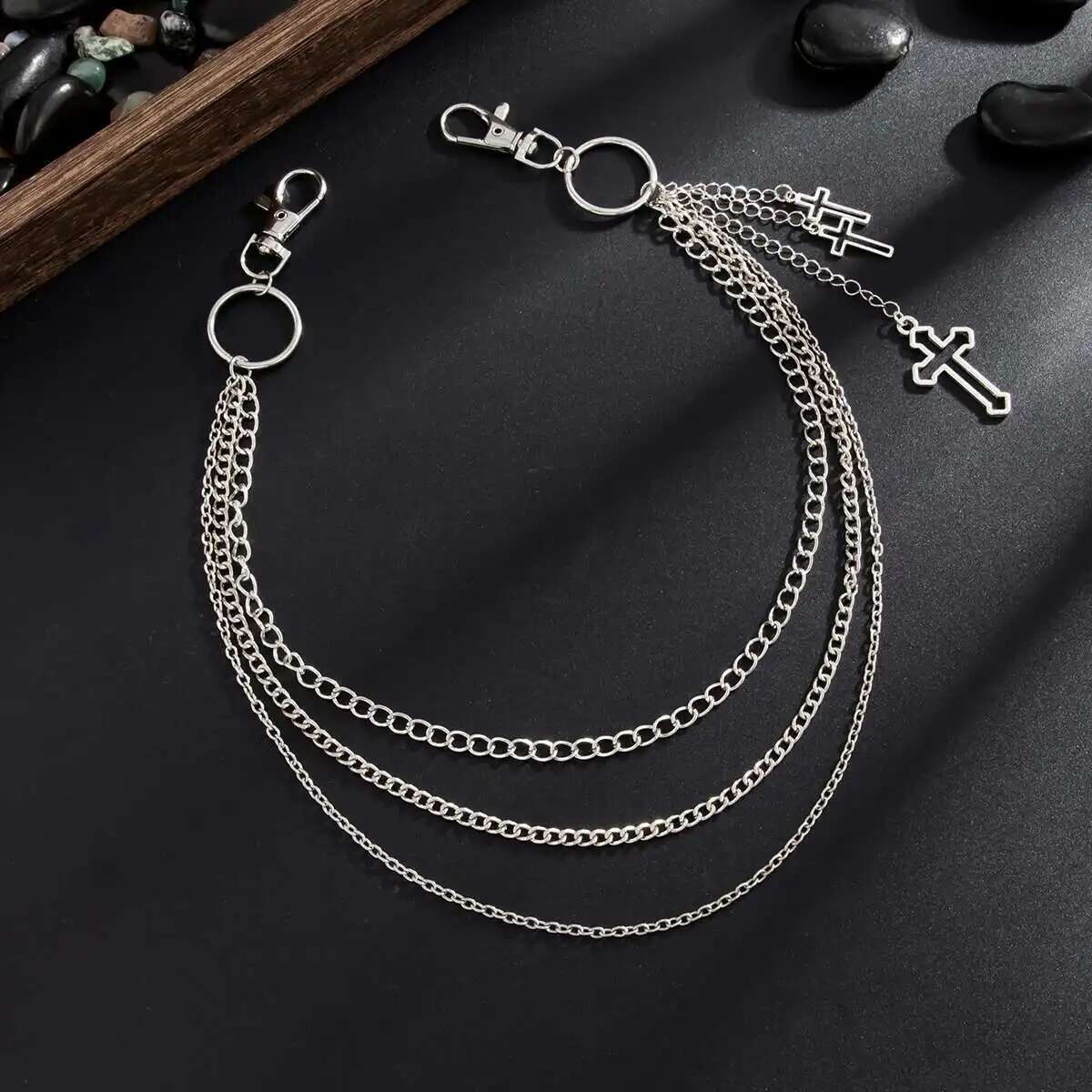 Ingemark Trendy Creative Cross - Body Jewelry For Men reseña y precio