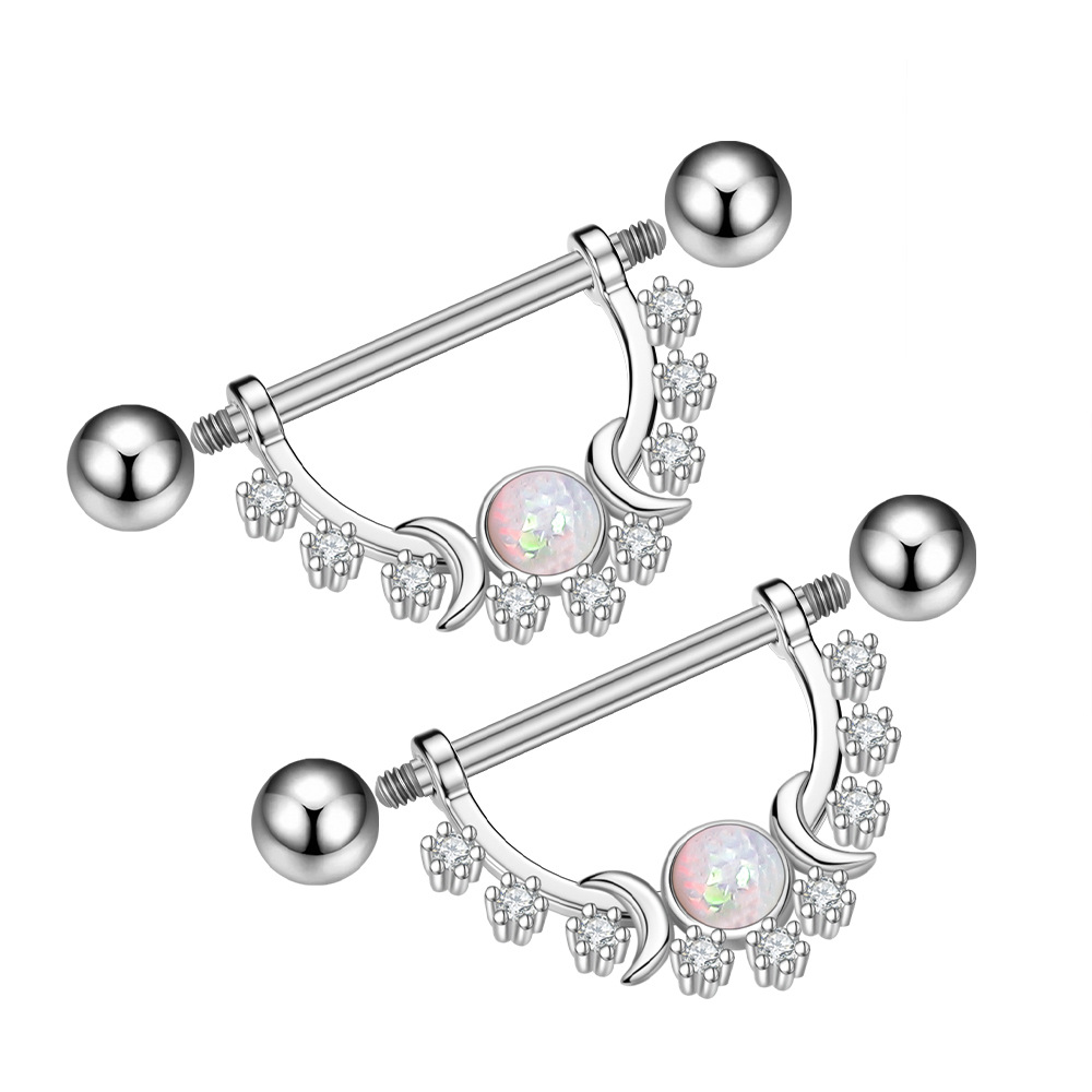 2pc 16G 14G Titanium Barbell C - Body Jewelry Shop reseña y precio