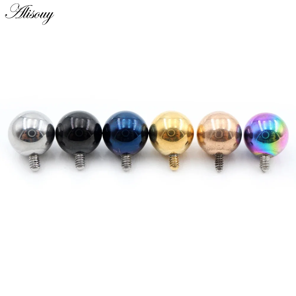 Alisouy 2pcs Stainless Steel R - Nipple Bar Curved reseña y precio