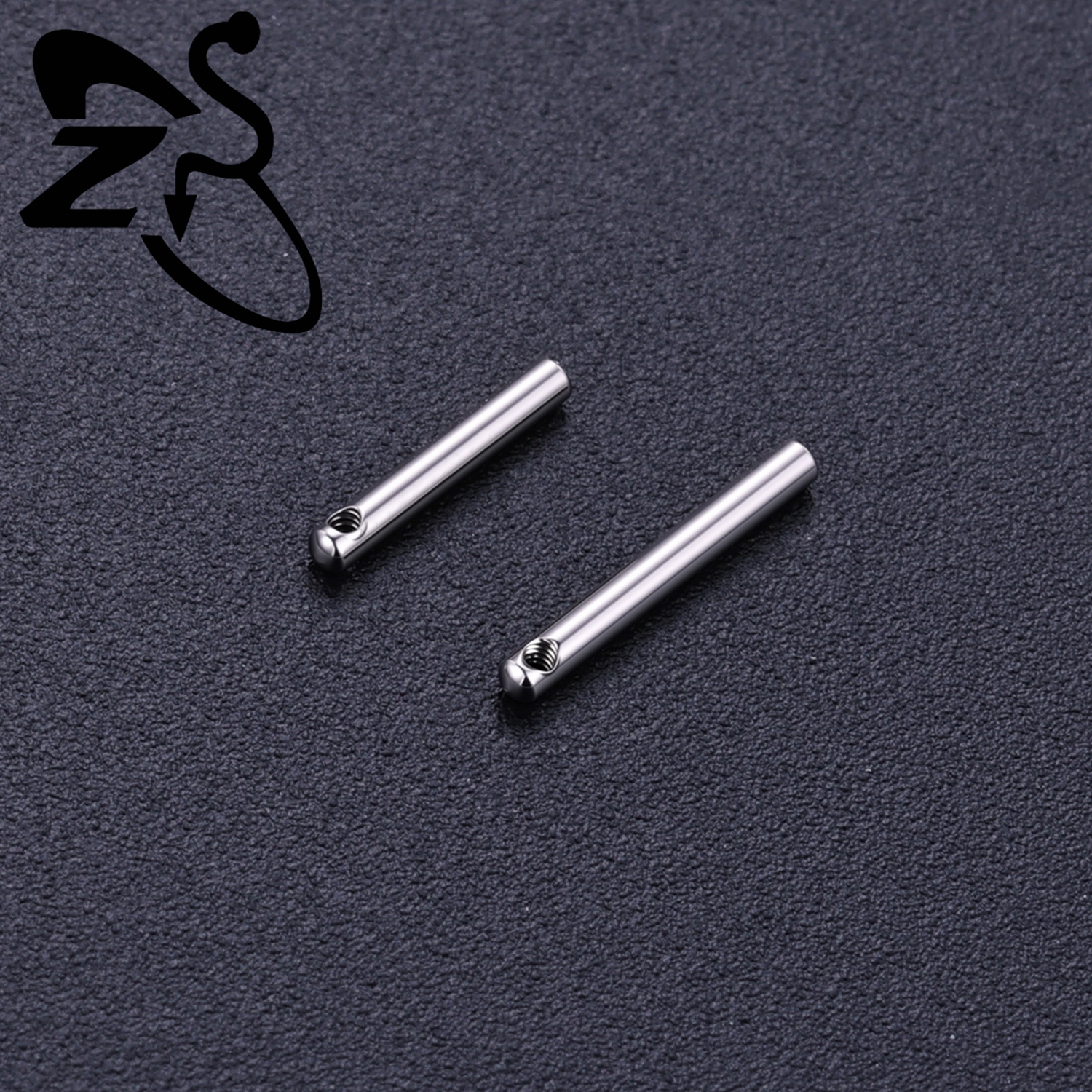 ZS ASTM F136 Titanium 1-5pcs/l - Nipple Bar Curved reseña y precio