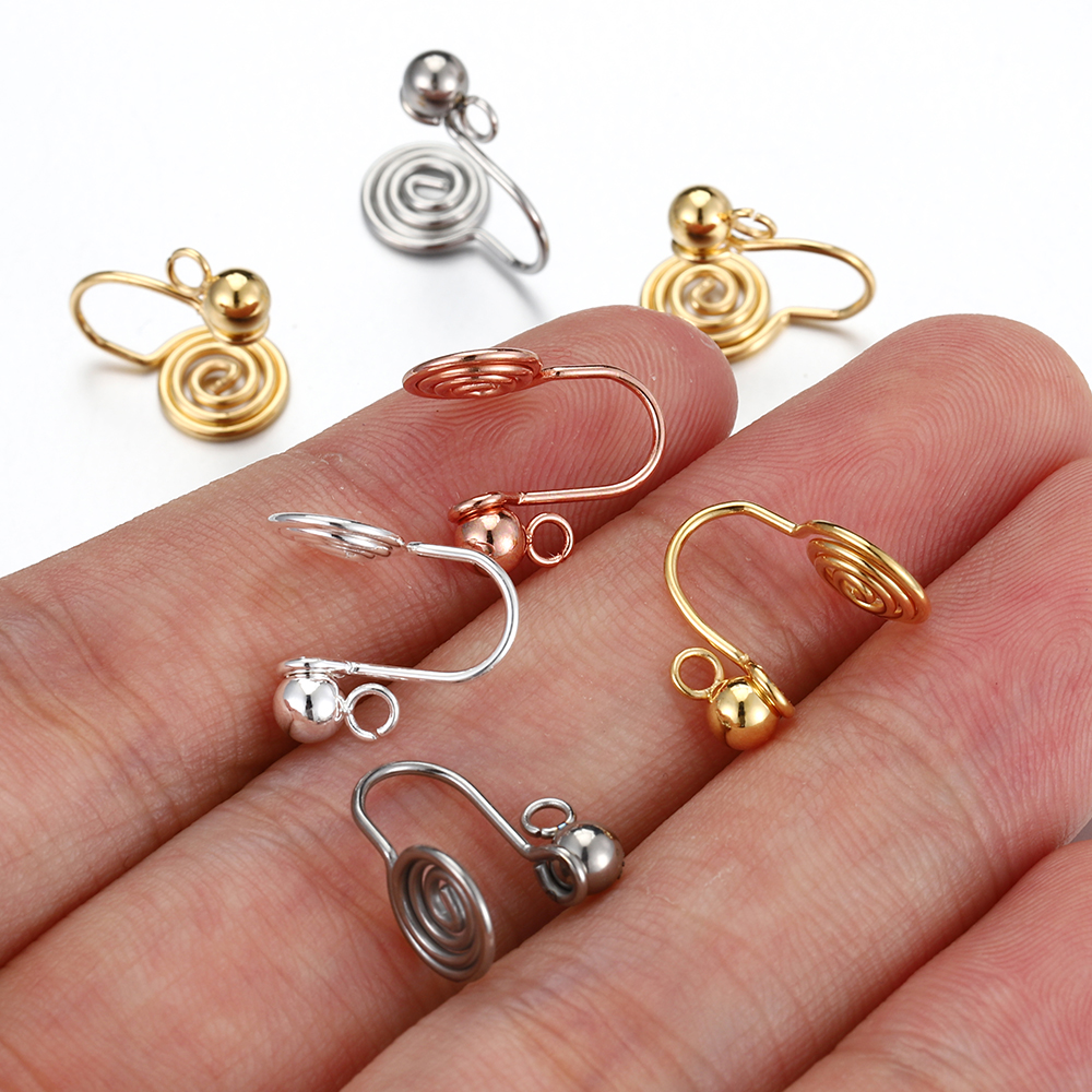 10pcs Stainless Steel Ear Clip - Body Jewelry Kit reseña y precio