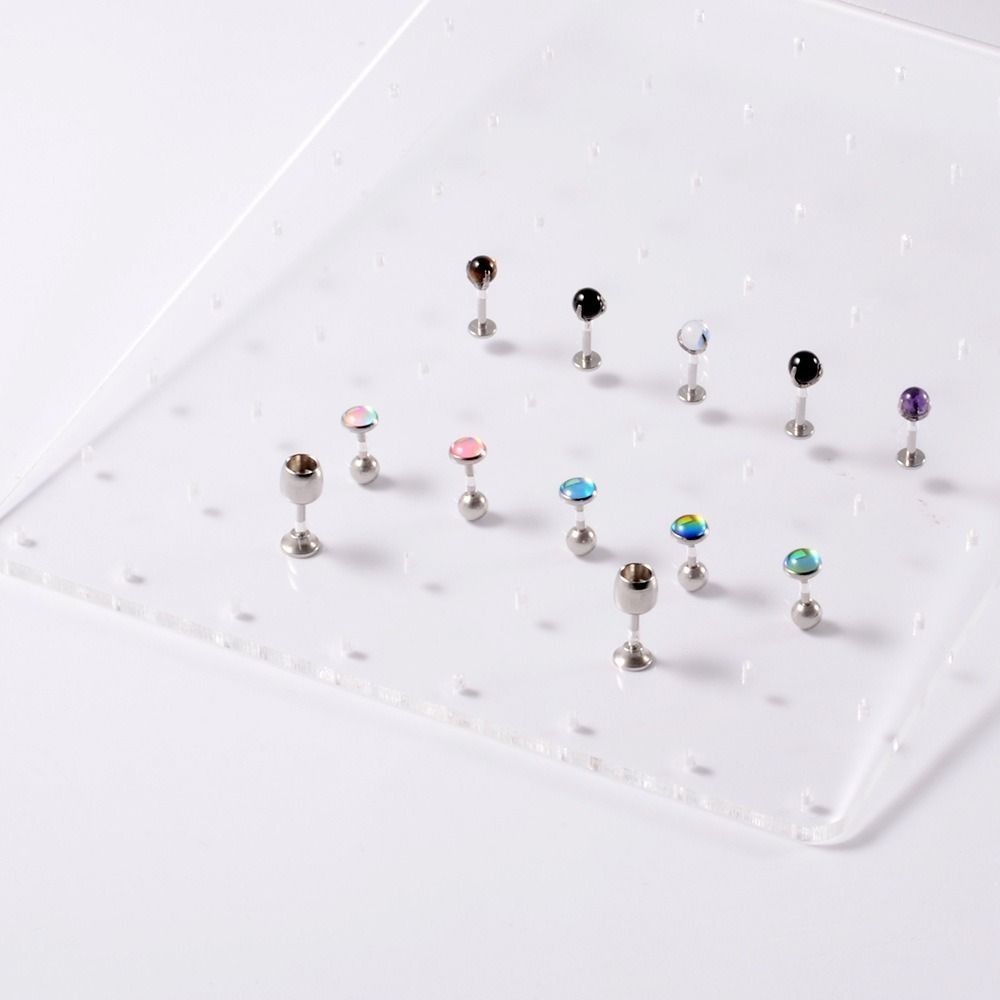 2-7 Tiers Acrylic Navel displa - Body Jewelry Display Case reseña y precio