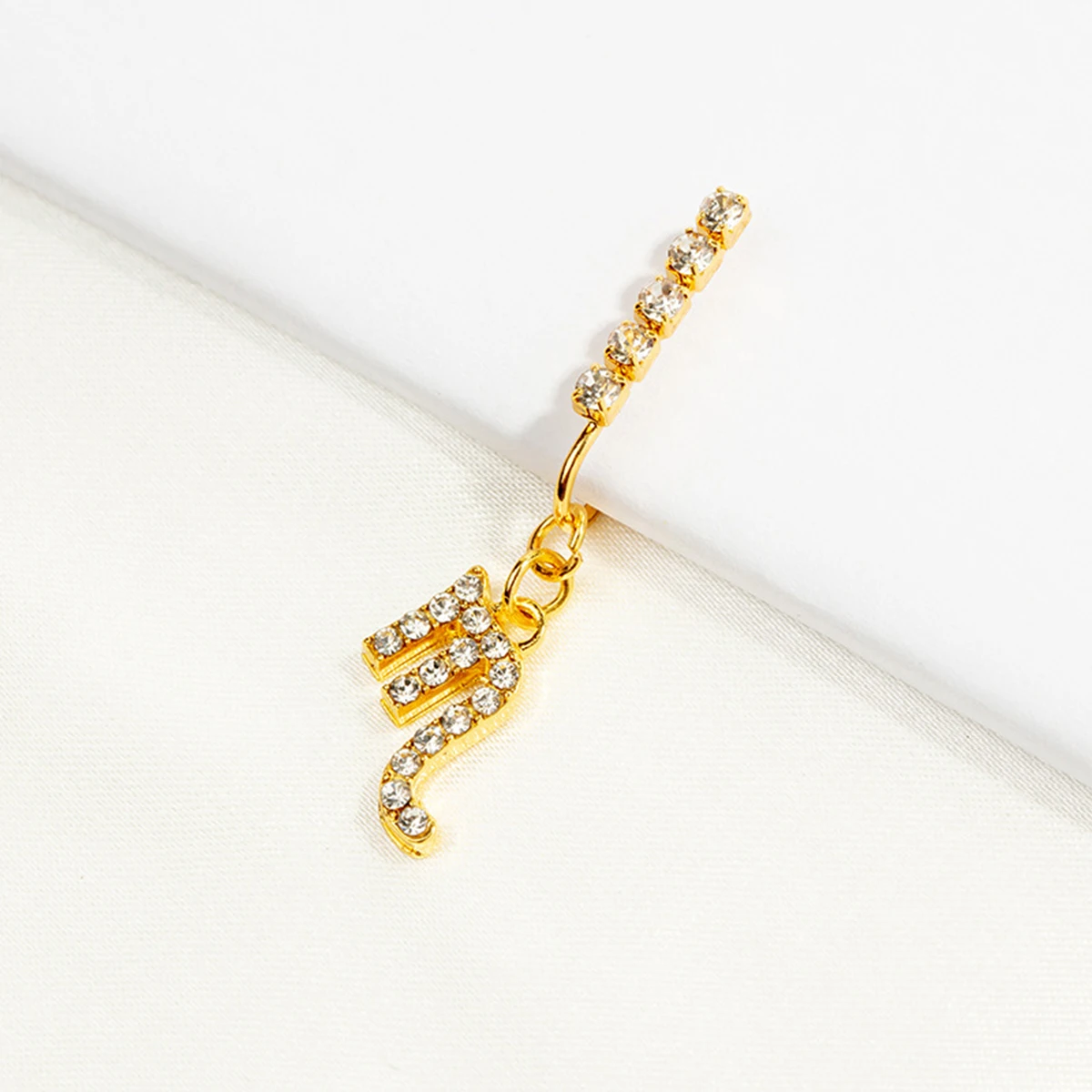 2 Pack Ear Clips Metal Zircon  - Body Jewelry Ear reseña y precio