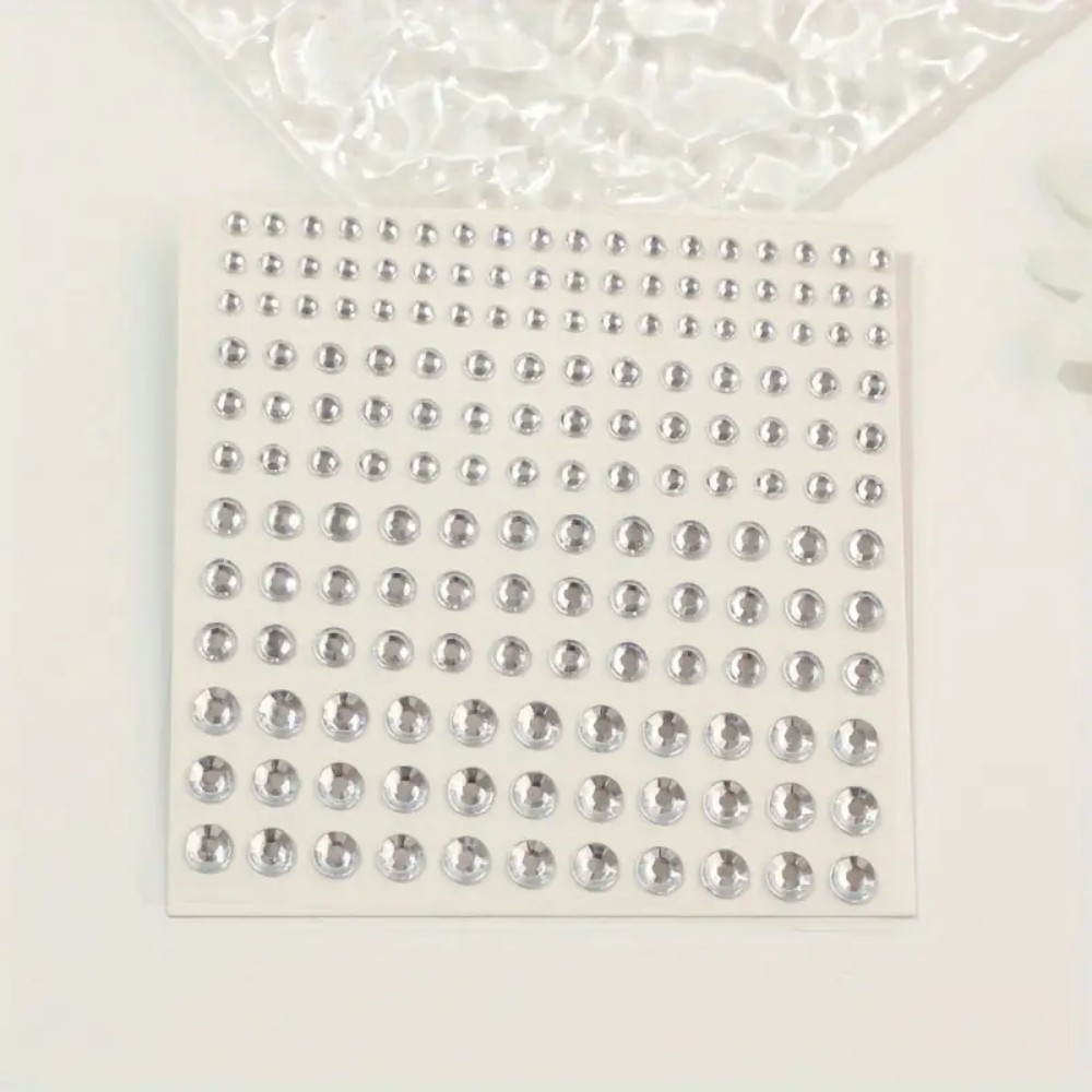 165pcs Self-Adhesive Rhineston - Body Jewelry And Piercing reseña y precio