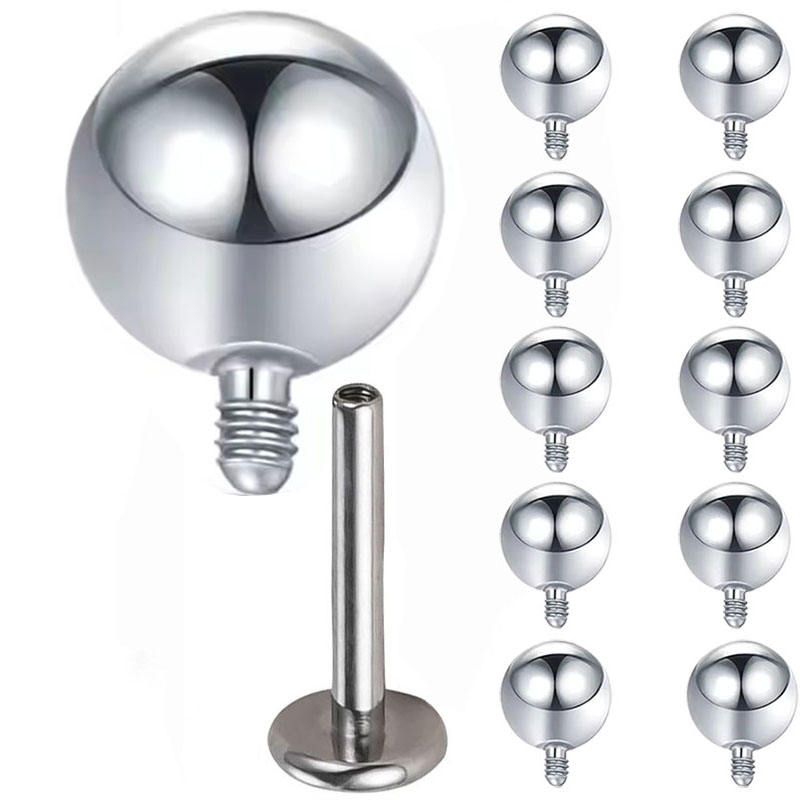 10 Pcs ASTM F 136 Titanium PIE - Nipple Bar Curved reseña y precio