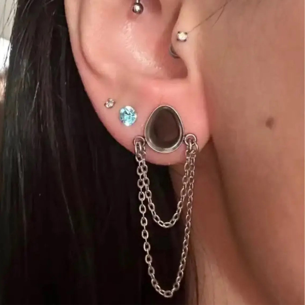 Osbourney 2PCS Stainless Steel - Body Jewelry Gauges reseña y precio