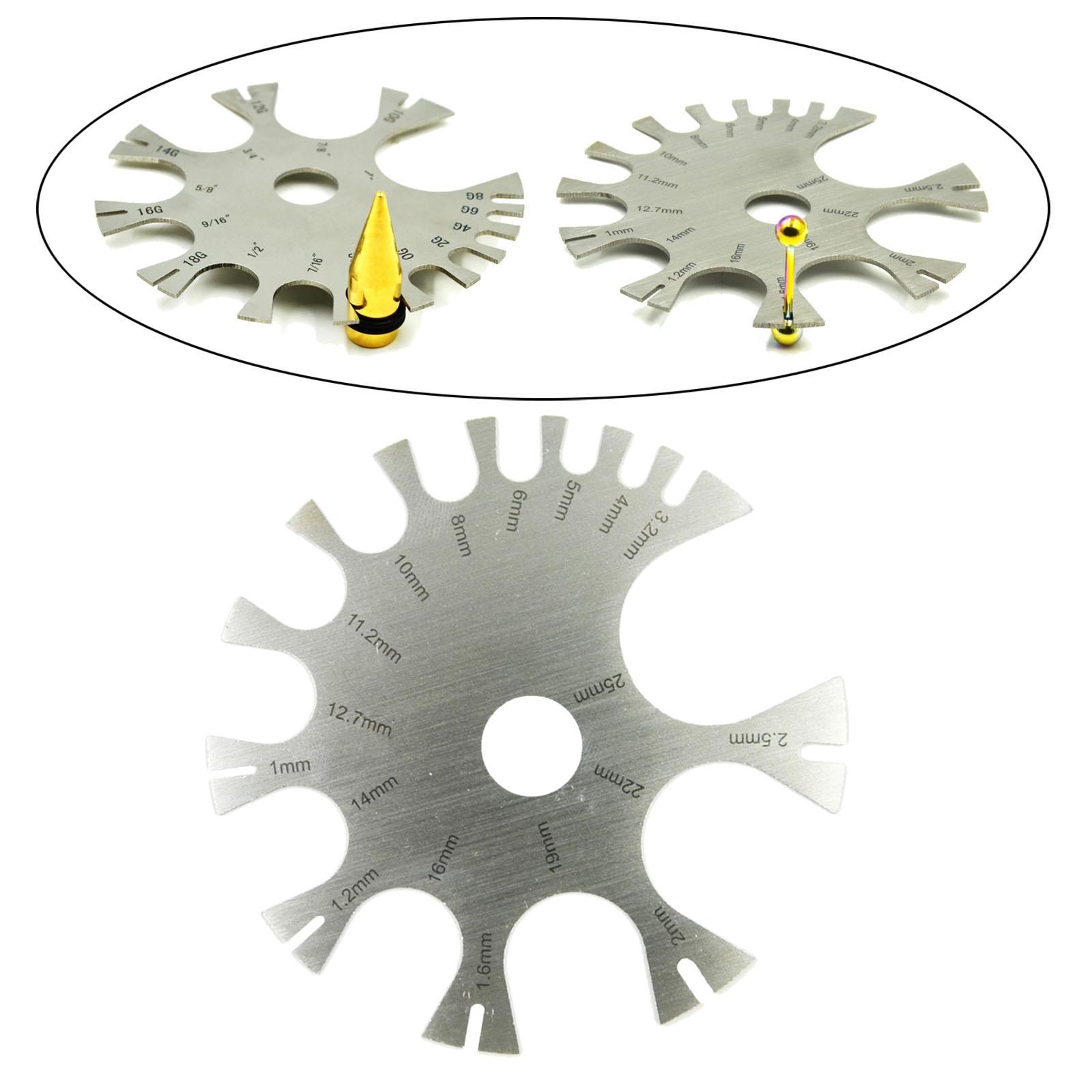 Body Jewelry Piercings Gauge P - Body Jewelry Gauges reseña y precio