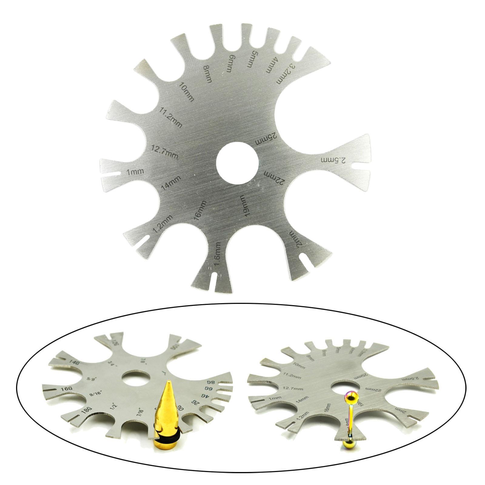 Body Jewelry Piercings Gauge P - Body Jewelry Gauges reseña y precio