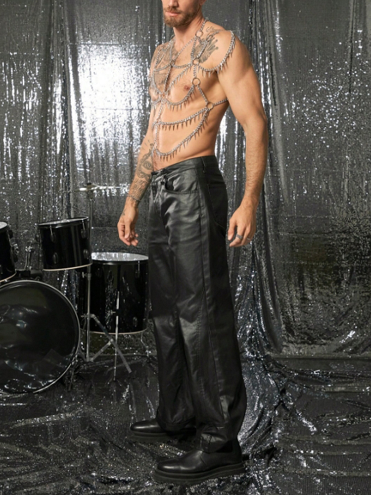 Tassels Chain Body Shoulder Se - Body Jewelry For Men reseña y precio