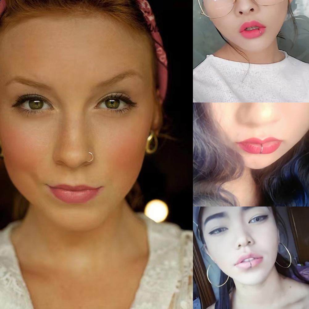 1PCS Fake Piercing Nose Hoop S - Body Jewelry And Piercing reseña y precio