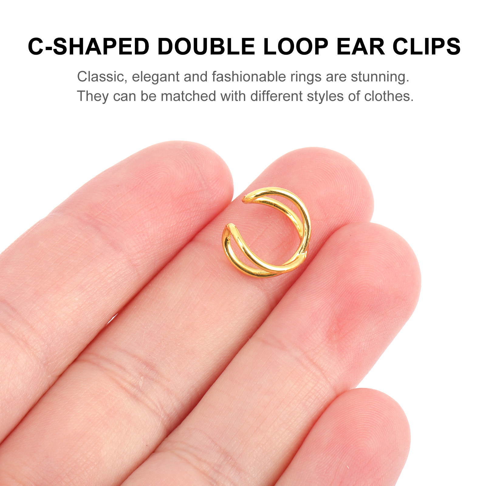 8Pcs Women Clip on Nose Rings  - Body Jewelry Ear reseña y precio