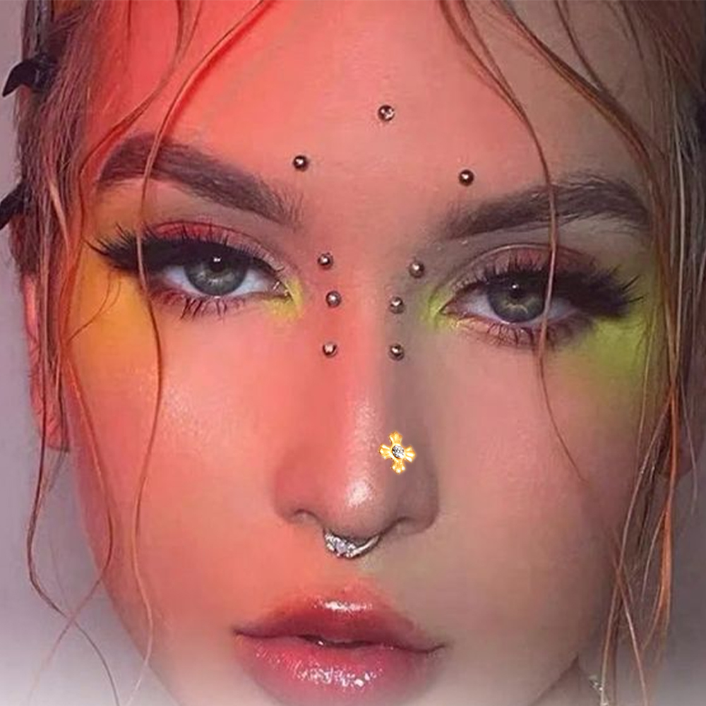 1-15PCS Stainless Steel Nose S - Body Jewelry Etc reseña y precio