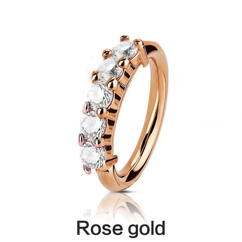Hoop Nose Rings Small Hoop Ear - Body Jewelry And Piercing reseña y precio