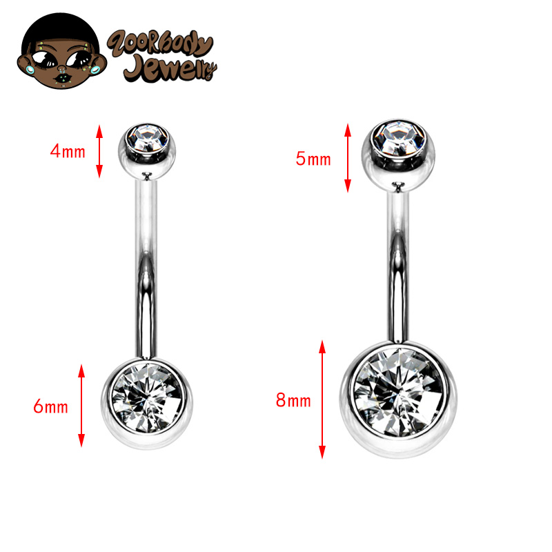 G23Titanium 14G 8/10/12/14mm S - Nipple Bar Curved reseña y precio