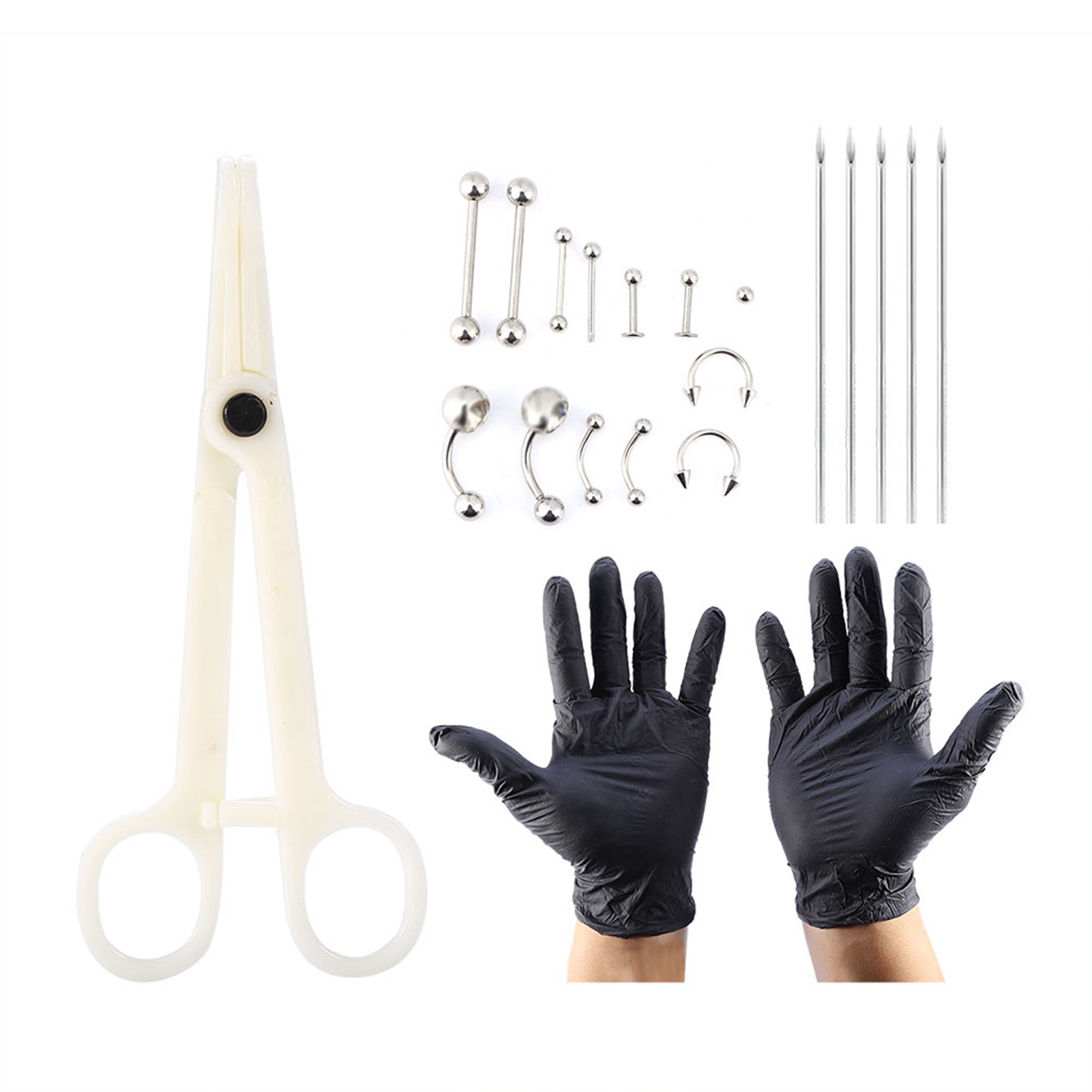 20pcs /set Tongue Nose Belly B - Body Jewelry Kit reseña y precio