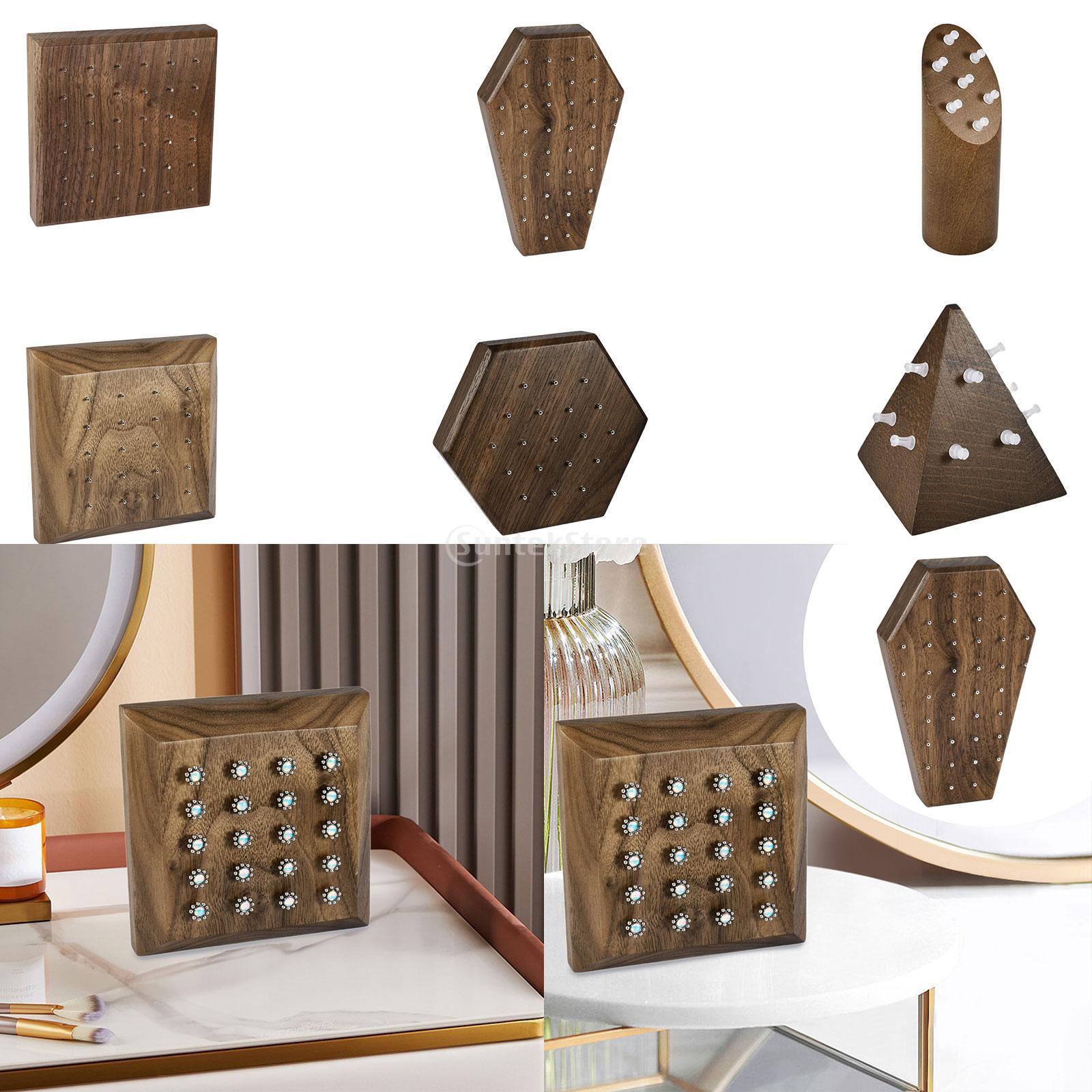 Piercing Jewelry Stand Wood Ea - Body Jewelry Display Case reseña y precio