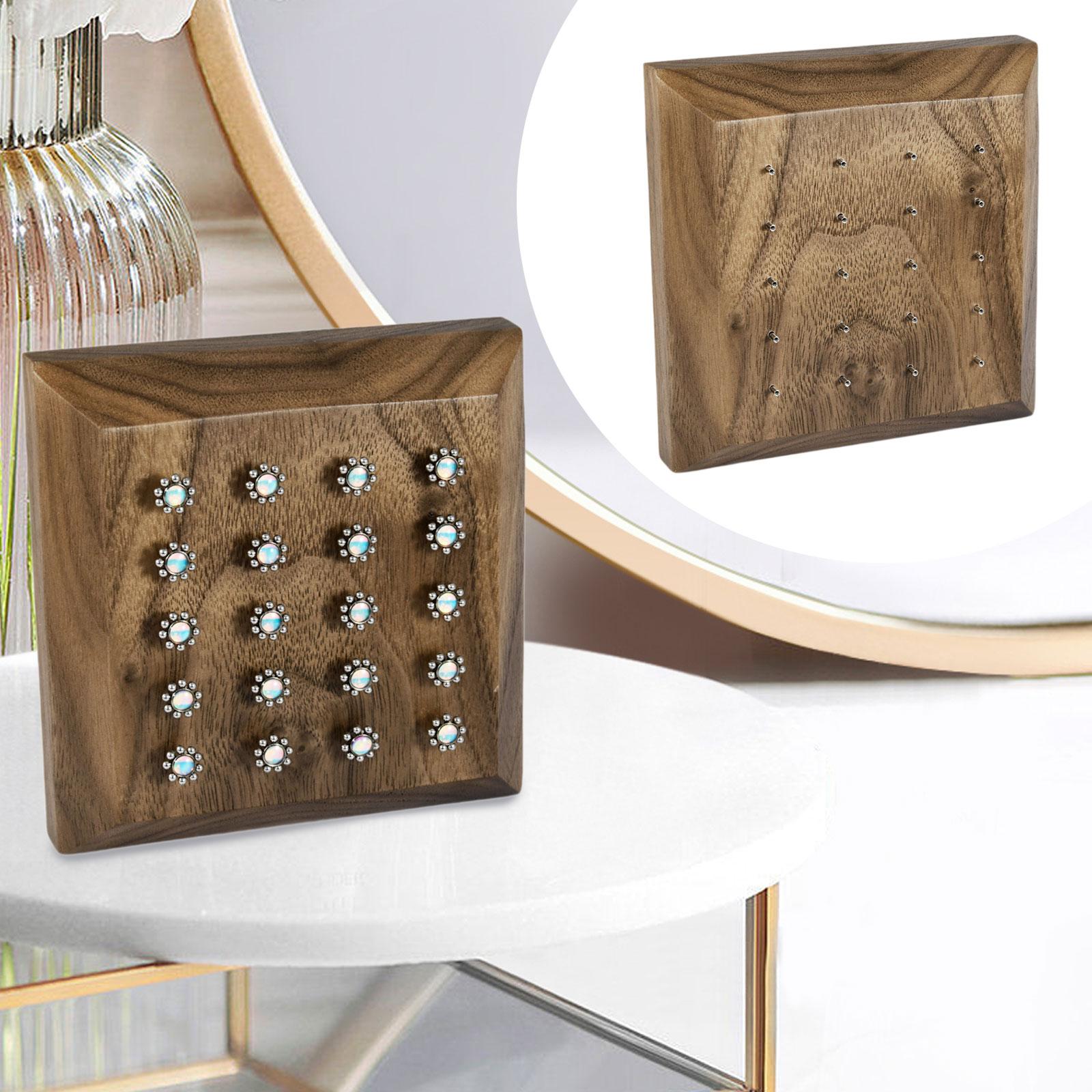 Piercing Jewelry Stand Wood Ea - Body Jewelry Display Case reseña y precio