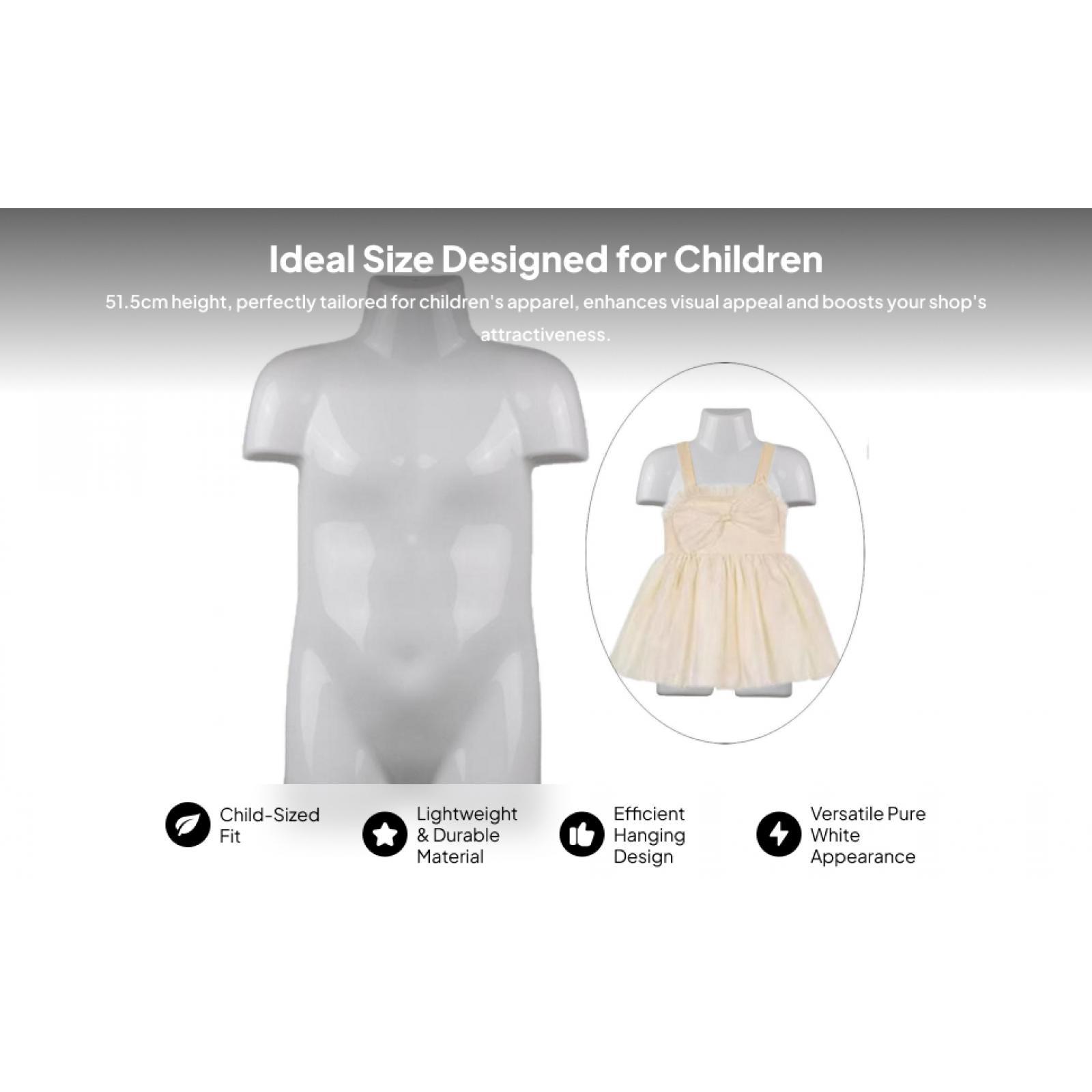 Kid Mannequin Torso Child Mann - Body Jewelry Shop reseña y precio