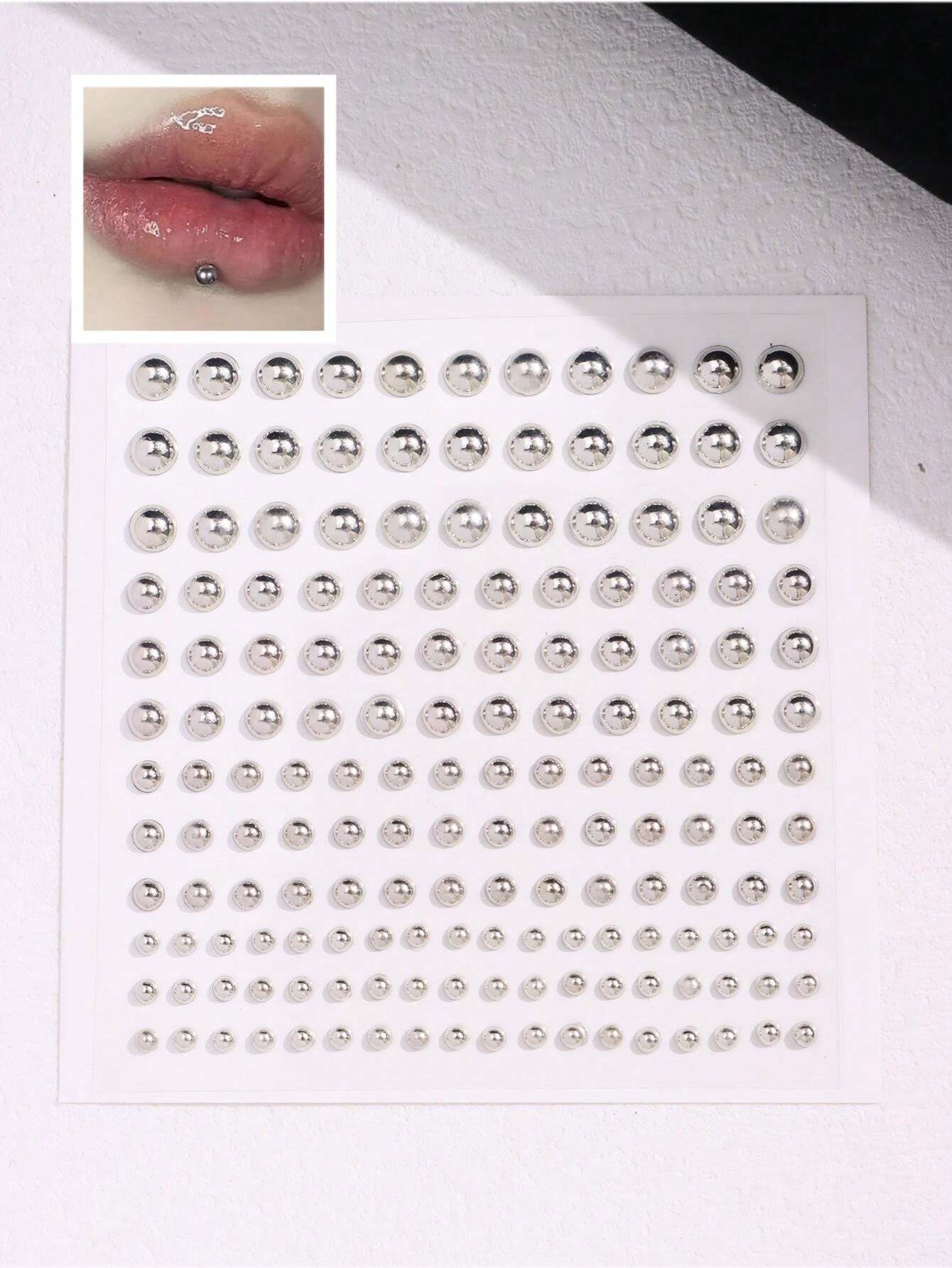 165pcs/Set 3-6mm Silver Plated - Body Jewelry Kit reseña y precio