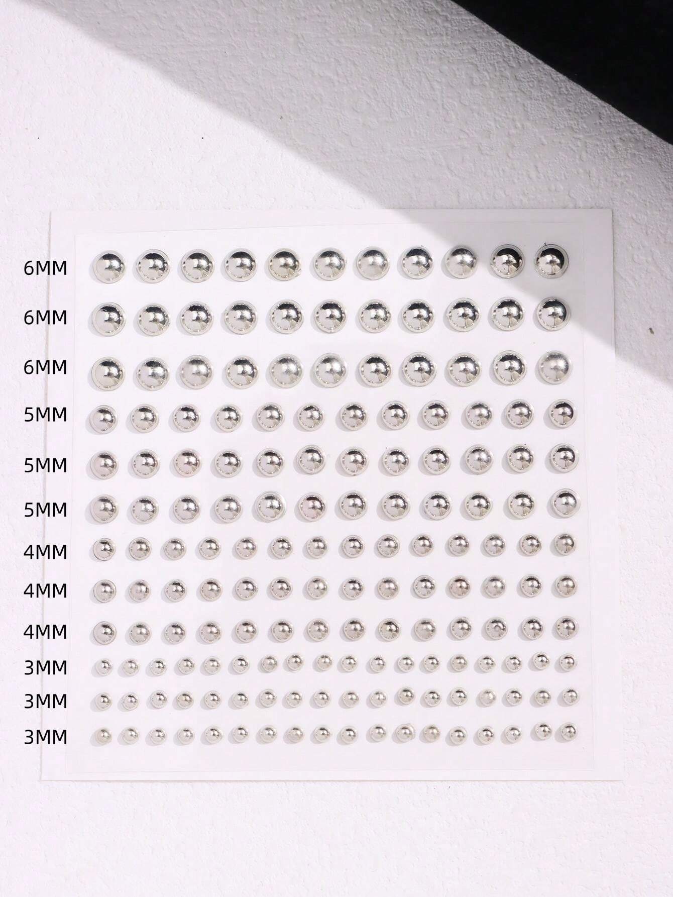 165pcs/Set 3-6mm Silver Plated - Body Jewelry Kit reseña y precio