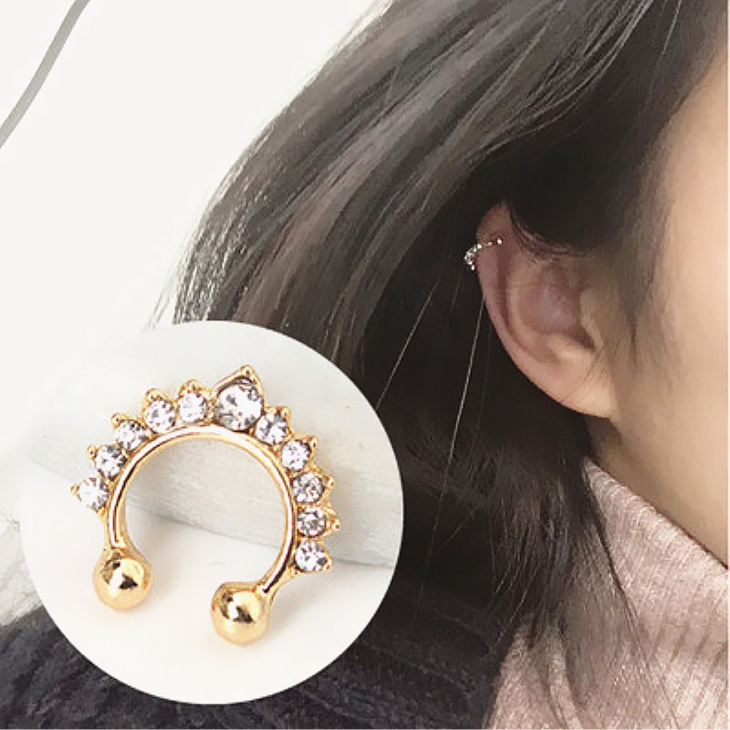 1PC U-Shape Nose Clip Fake Nos - Body Jewelry Ear reseña y precio