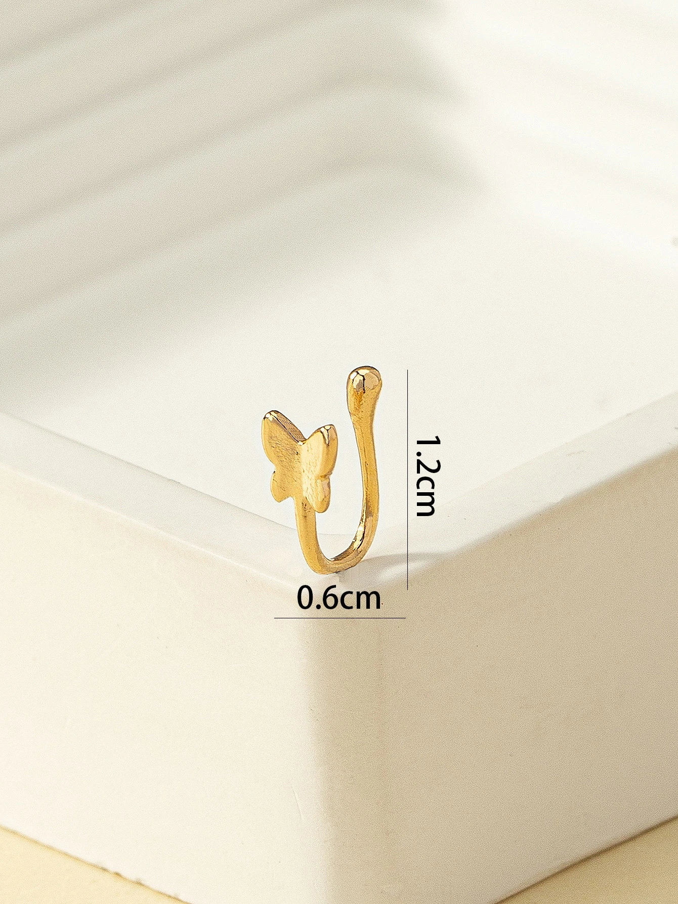 Fashion Minimalist Butterfly M - Body Jewelry Nose Studs reseña y precio