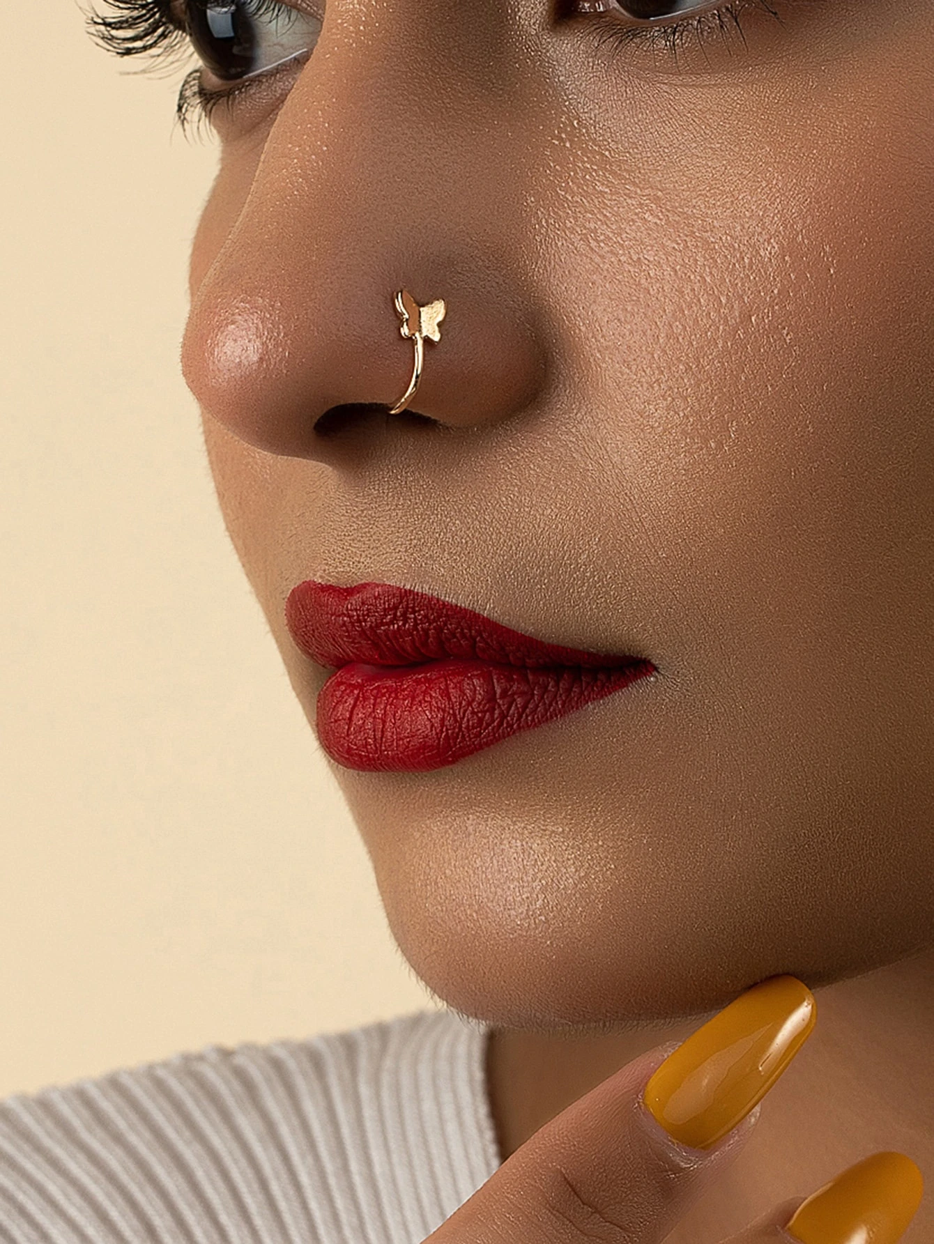 Fashion Minimalist Butterfly M - Body Jewelry Nose Studs reseña y precio