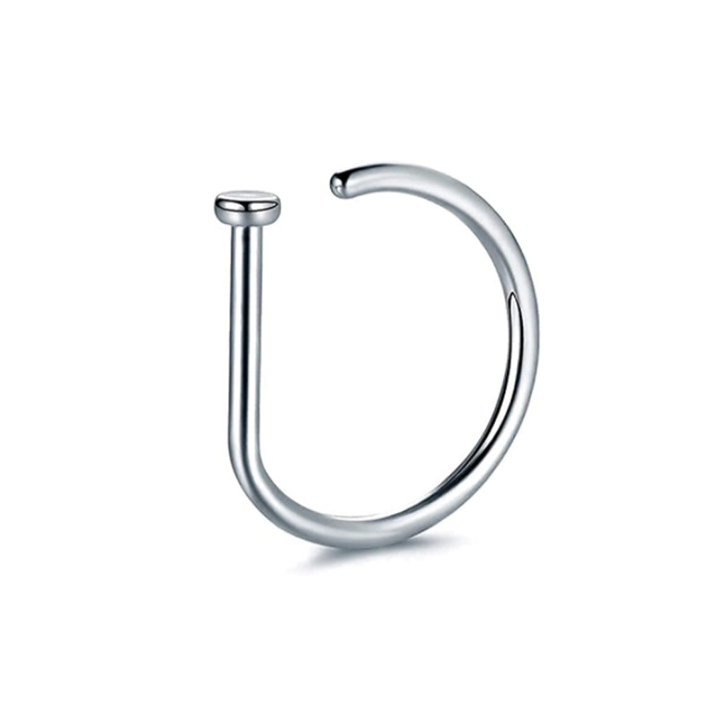 1PC Woman Man Fake Nose Rings  - Body Jewelry Nose Studs reseña y precio