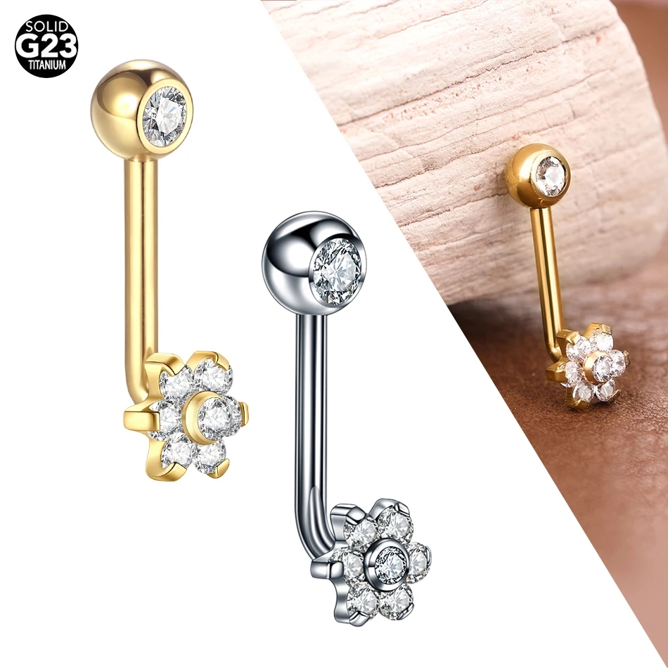 10pcs/lot Titanium Zircon Chri - Body Jewelry Vch reseña y precio