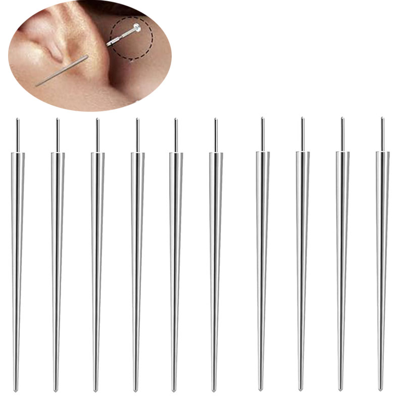 10 Pcs ASTM F136 Titanium Pier - Nipple Bar Curved reseña y precio