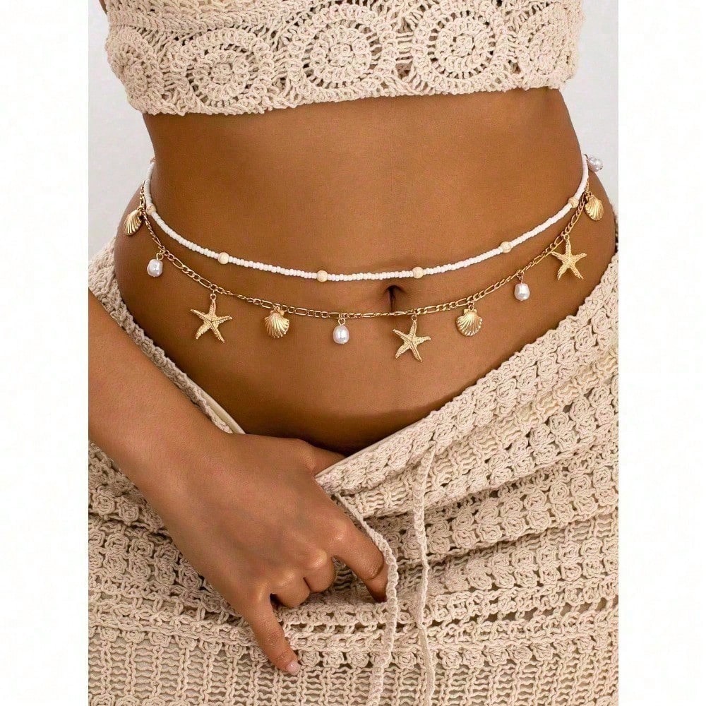 2pcs Bohemian Style Ocean Seri - Body Jewelry Beach reseña y precio