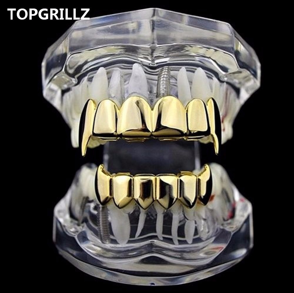 TOPGRILLZ Gold Silver Plated H - Body Jewelry Real Gold reseña y precio
