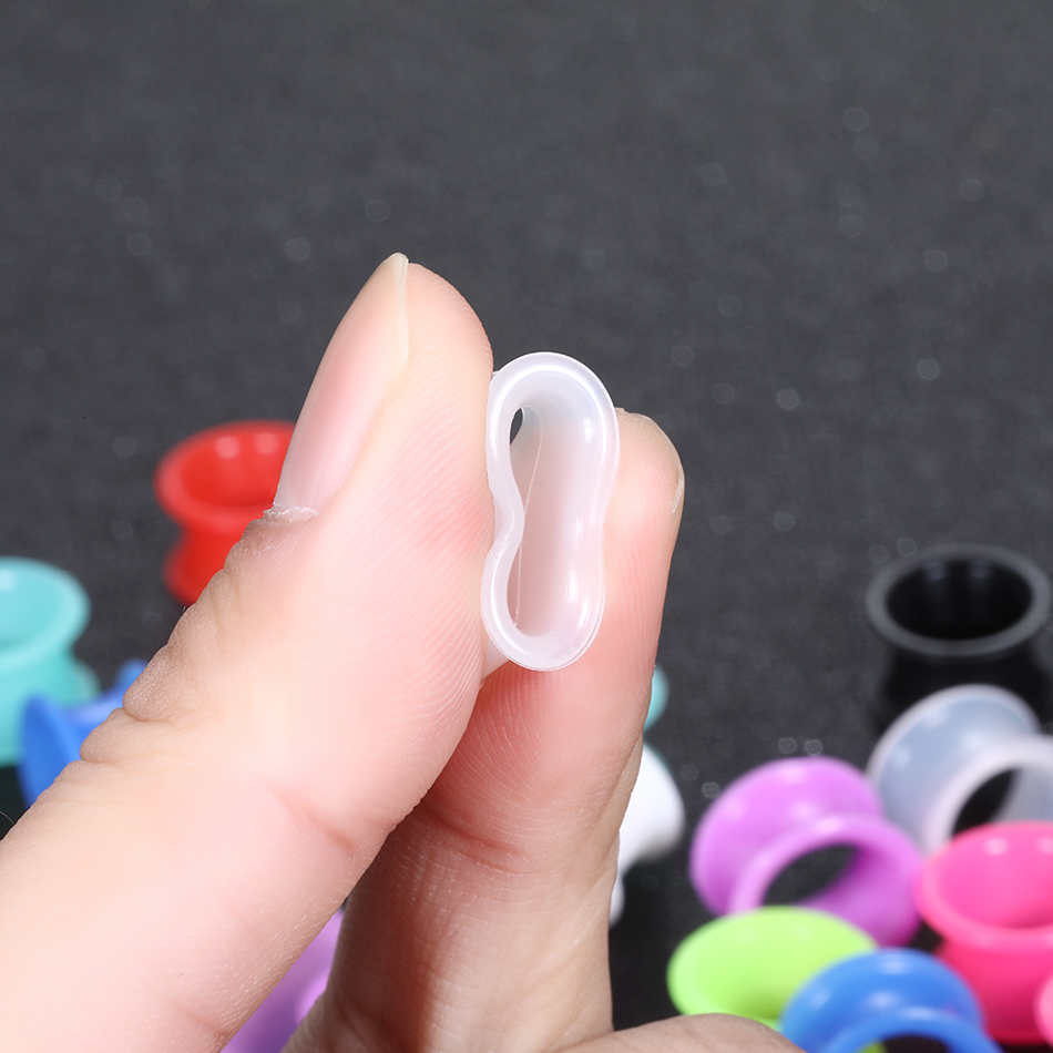 24Pcs Silicone High Double Fla - Body Jewelry Gauges reseña y precio