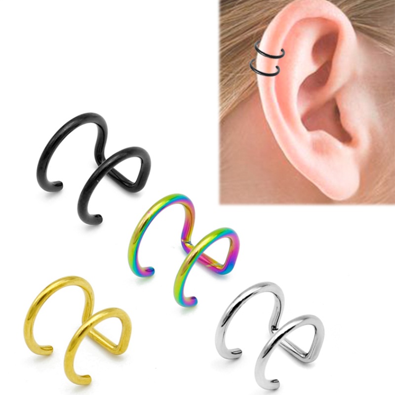 2Pcs 316L Stainless Steel Clip - Body Jewelry Ear reseña y precio
