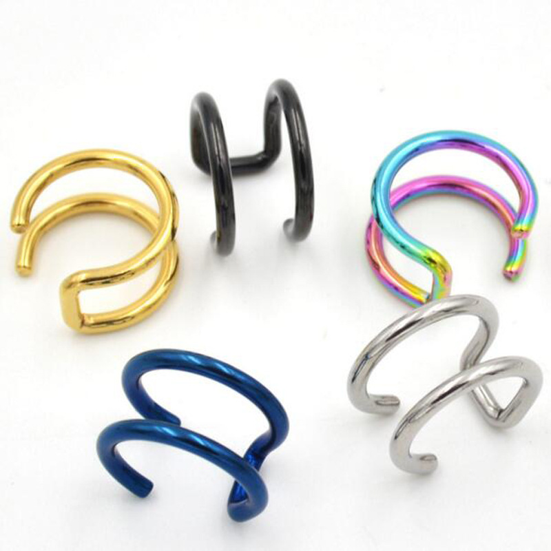 2Pcs 316L Stainless Steel Clip - Body Jewelry Ear reseña y precio