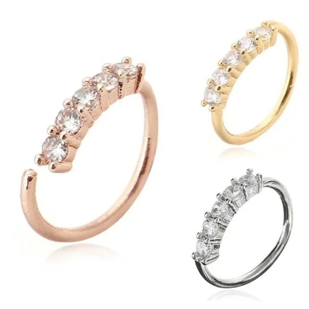 Small Hoop Earrings Nose Rings - Body Jewelry And Piercing reseña y precio