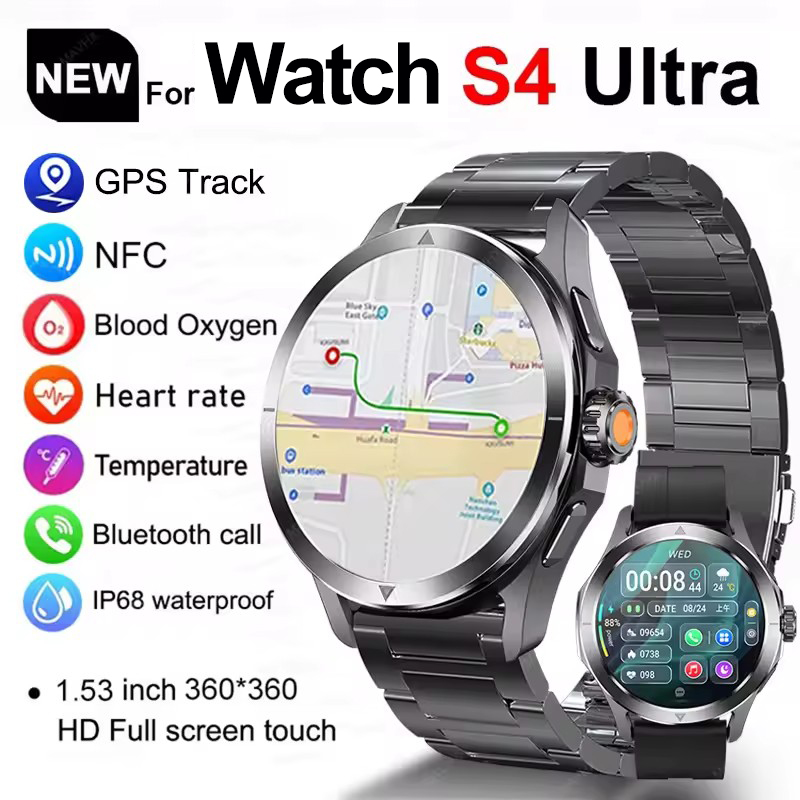 Original S4 Ultra GPS Smart Wa - Body Jewelry Gauges reseña y precio