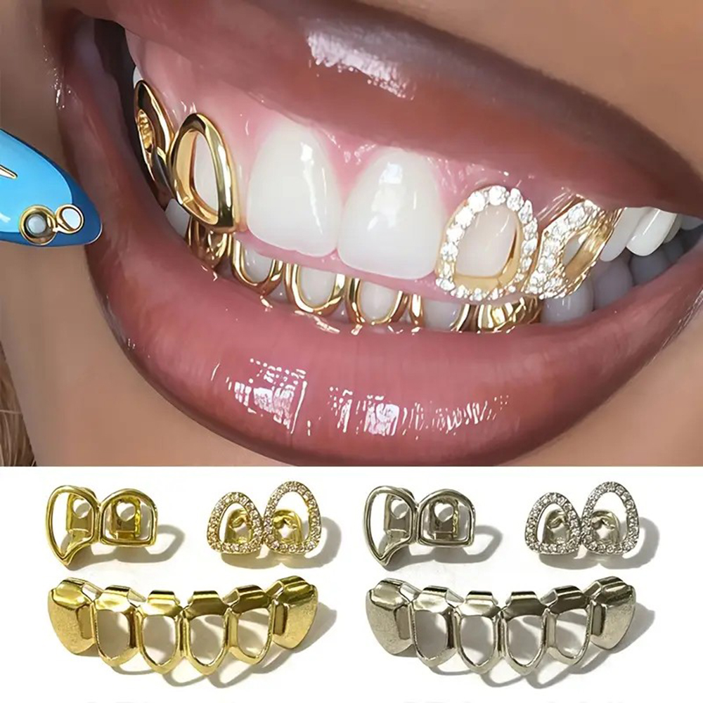 A Set of Hip-Hop Double Hollow - Body Jewelry For Men reseña y precio