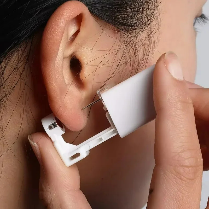1-10pcs Safety Ear Piercing Gu - Body Jewelry Kit reseña y precio