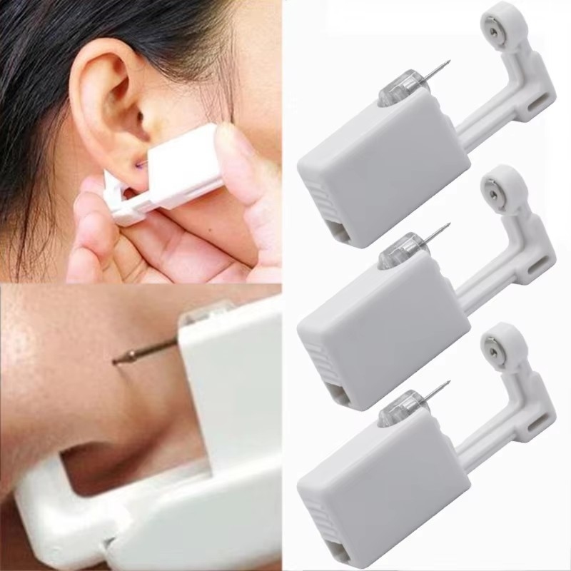 1-10pcs Safety Ear Piercing Gu - Body Jewelry Kit reseña y precio