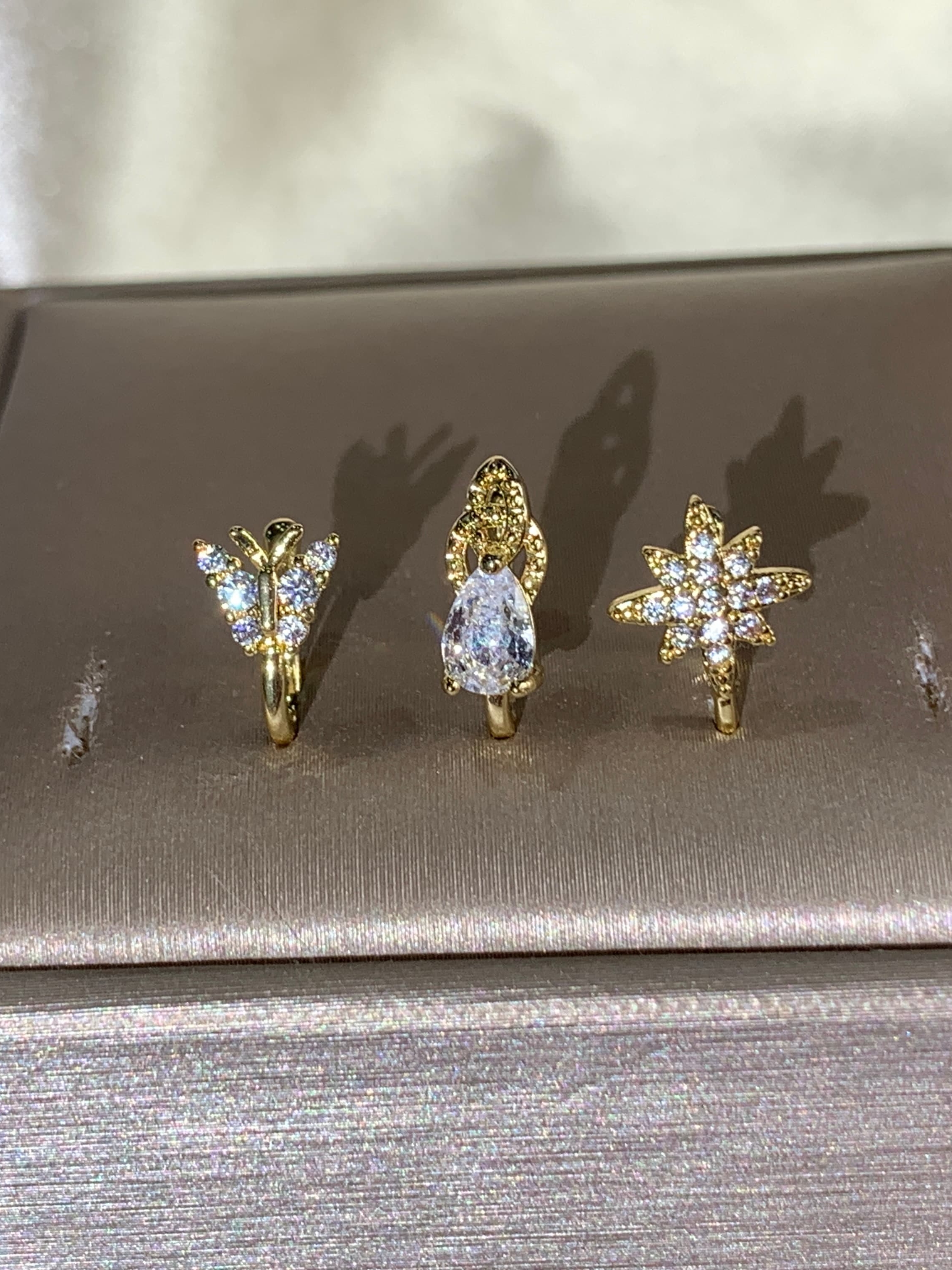3-piece fashionable and elegan - Body Jewelry Nose Studs reseña y precio