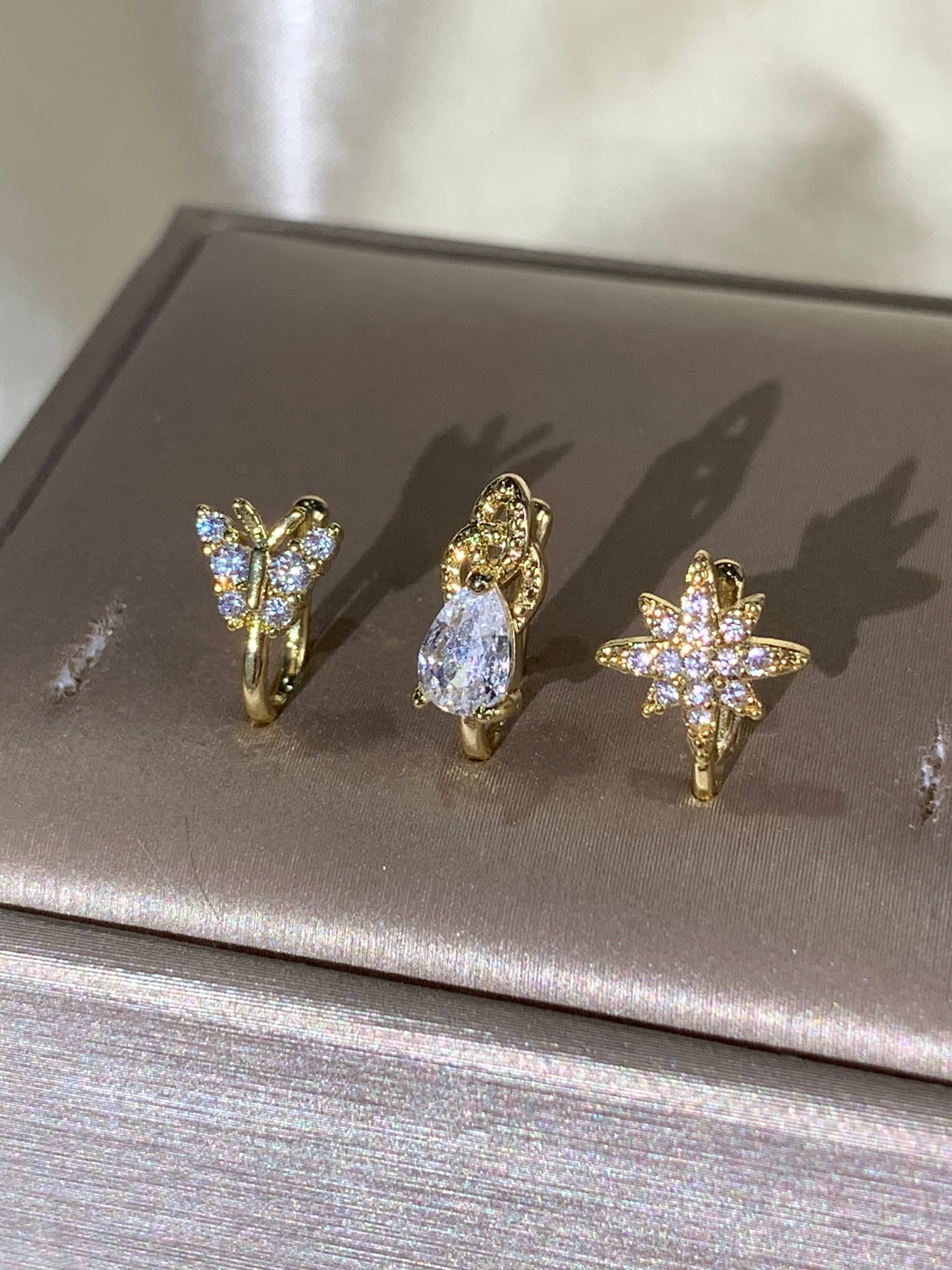 3-piece fashionable and elegan - Body Jewelry Nose Studs reseña y precio