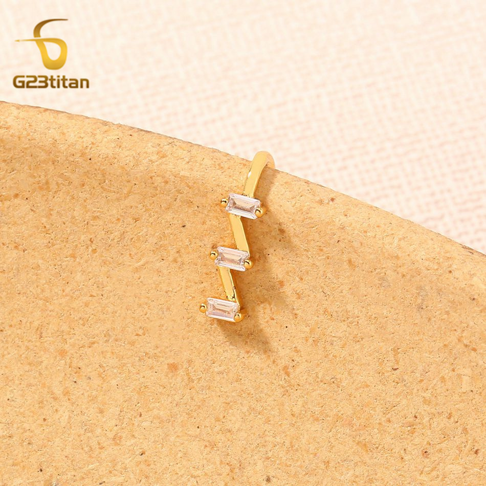 1pc Fake Nose Piercing Ring Wo - Body Jewelry Ear reseña y precio